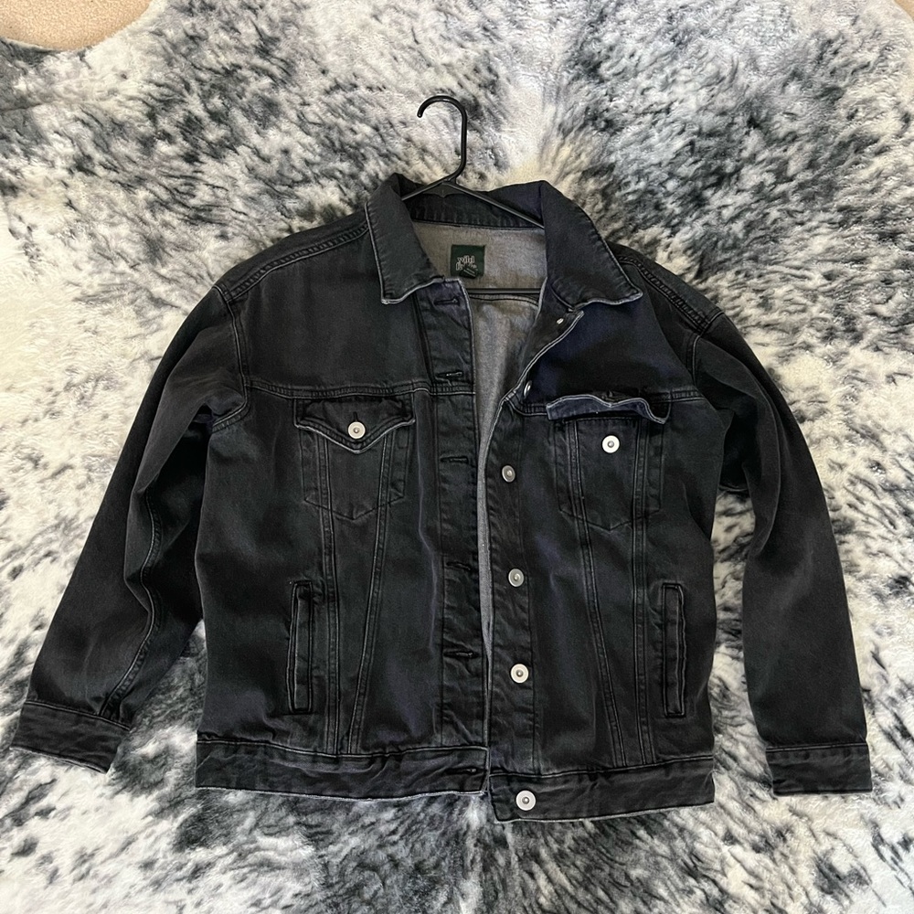 Wild Fable Black Denim Jacket Medium